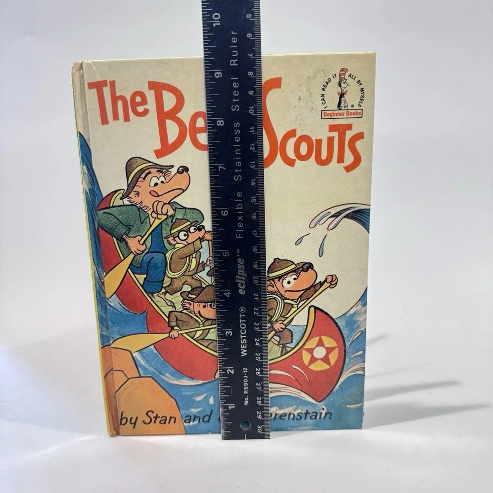 Vintage The Bear Scouts by Stan & Jan Berenstain 1967‎ Beginner Books Hard Cover